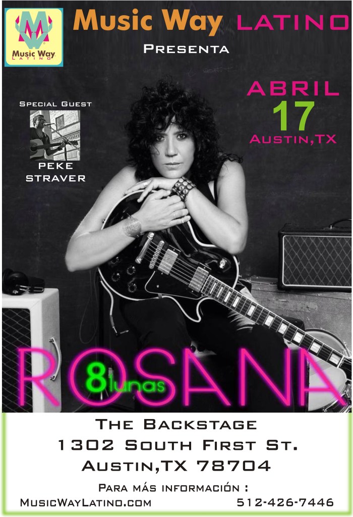 Rosana en Austin Music Way Latino