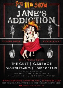 Janes Addiciton 25th Anniversary concert